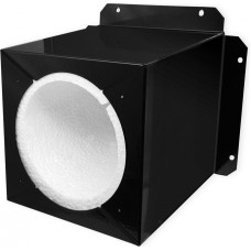 Europlast izolācijas ārsienas pagarinājums, Ø132mm, 150mm, melns