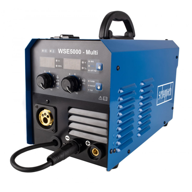 Scheppach MIG/MAG metināšanas iekārta WSE5000(4-iekš1) + piederumi (demo unit), Scheppach