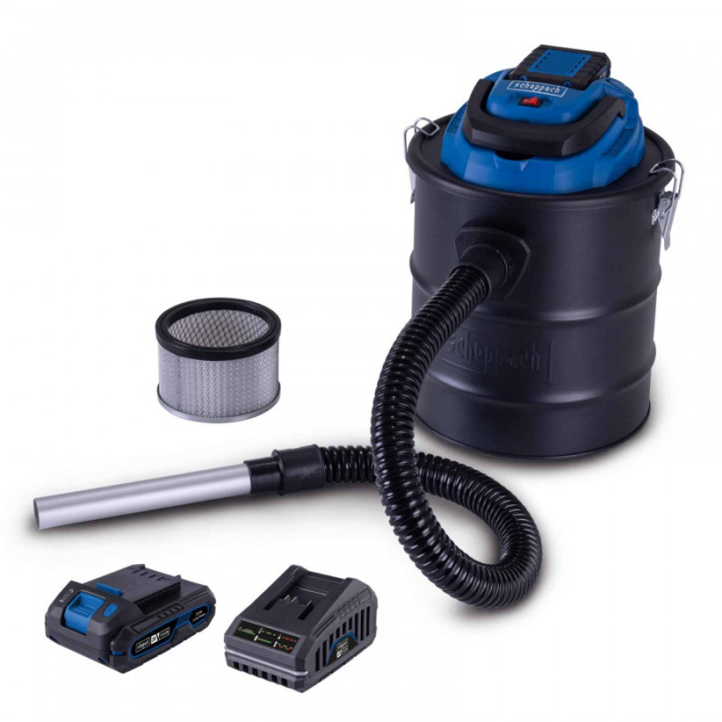 Scheppach Pelnu putekļu sūcējs C-AVC15-X – SET S, Scheppach