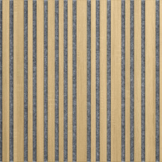 Illi Tremolo Akustiskais sienas panelis, finierēts, pelēks filcs, 600x2420x18mm, ozols