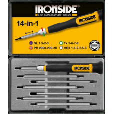 Ironside Skrūvgriežņu komplekts Ironside 14in1 - gab.