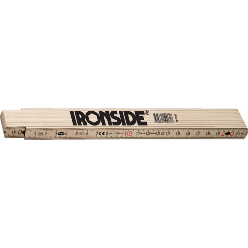 Ironside Metramērs Ironside 2m koka - gab.