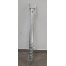 Skrūvpālis U veida 68x100x1000mm HDG / gab