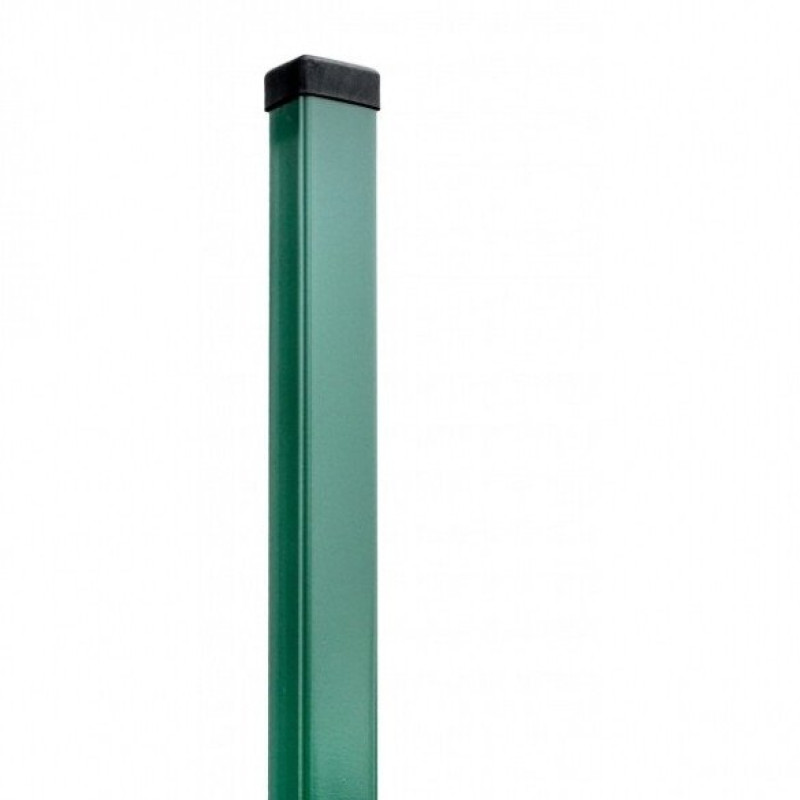 Žoga stabs 80x80 mm, H2,5 m., Siena: 2,0 mm, ZN +RAL7016 / gab