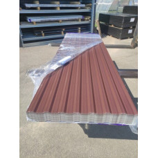 Metāla segums T14 R trapecveida, 0,30mm 2000x835mm PM RAL8017 Brūns / gab