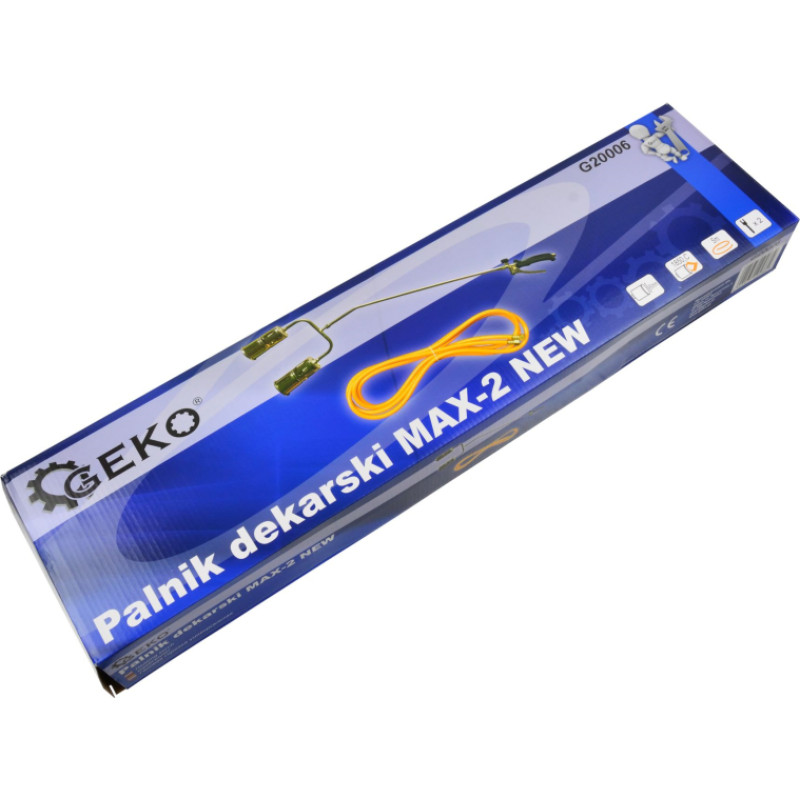 Geko Gāzes deglis 58kW dize 2x60mm ar garo katu 85cm Geko