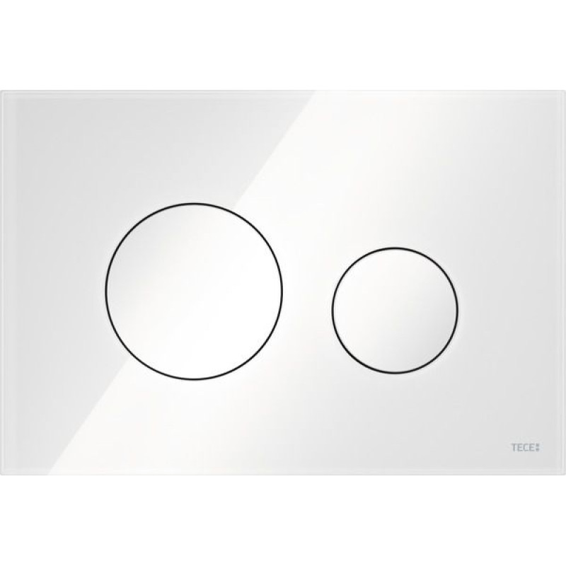 Tece loop WC stikla plāksne (9240650) balts/balts