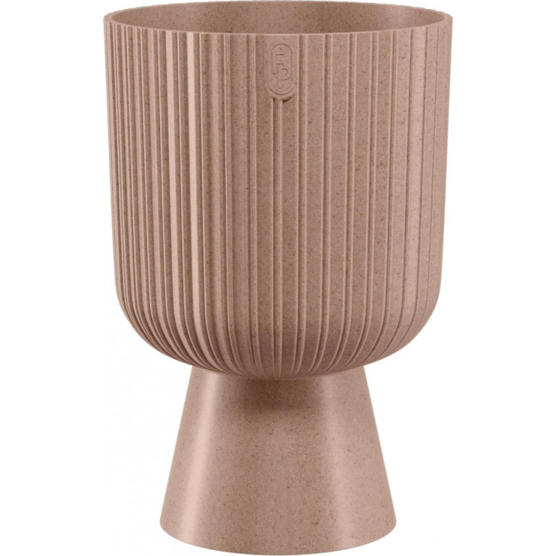 Form Plastic Puķu pods Keli Mika 18cm, Eco Wood brūns