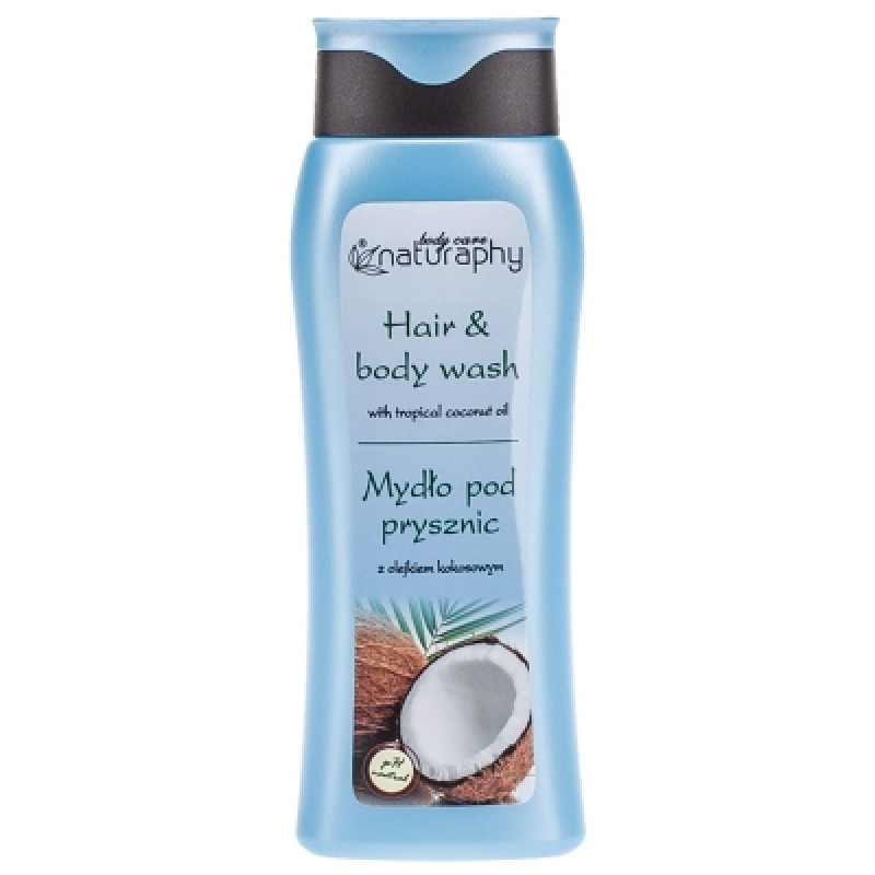 Naturaphy Šampūns dušas želeja 300ml ar kokosa eļļu