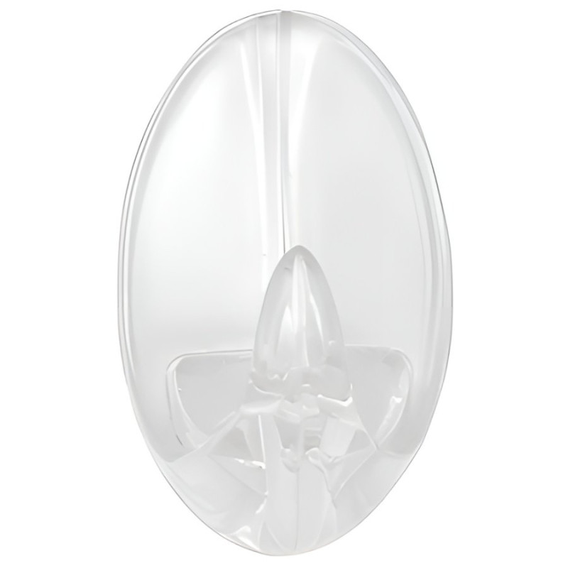 Ridder Āķis pašlīmējošs plastmasas caurspīdīgs M izm., 3gb