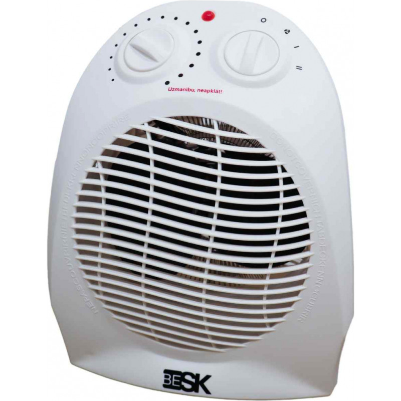 Besk Termoventilators 1000/2000W 2 sildīšanas režīmi