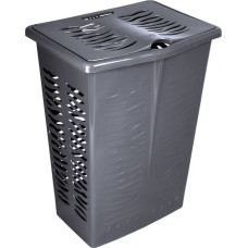 Branq Veļas grozs 42L Zebra pelēks