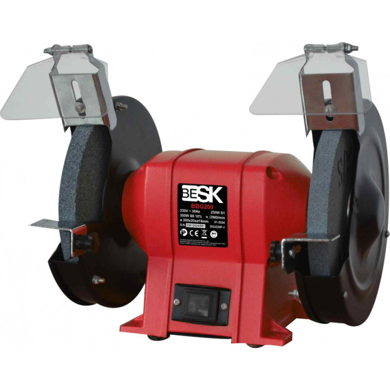 Besk Slīpmašīna stacionārā d.200mm BBG200 BESK