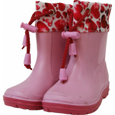 Paliutis Zābaki PVC bērnu roza 23 izm. ar manž.