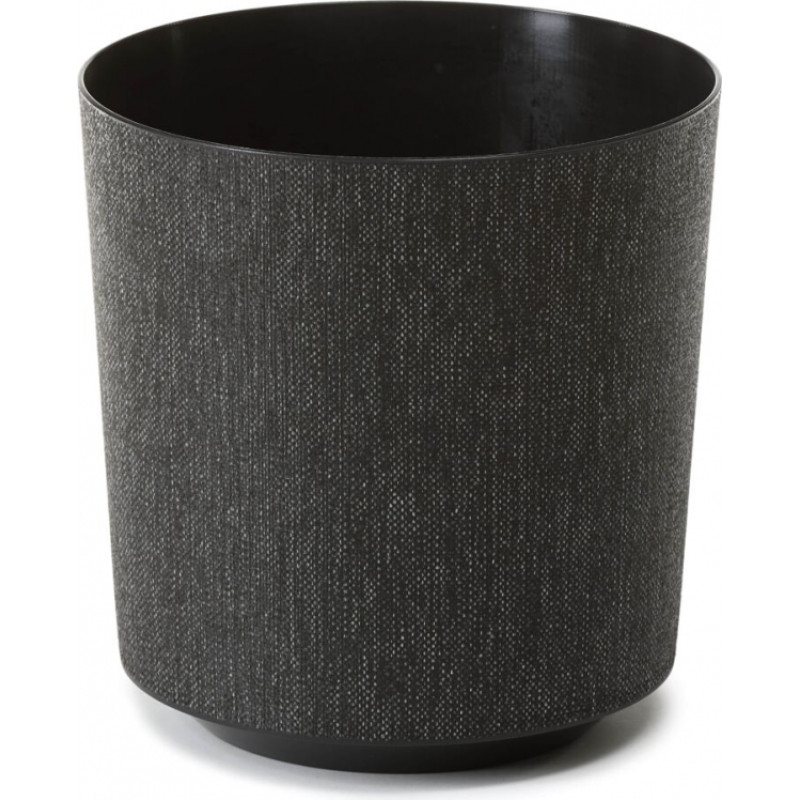 Lamela Puķu pods Gama textil 285x316mm, 16L melns