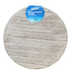 Baltic Aqua Vannas istabas paklājiņš D70cm Rino, haki
