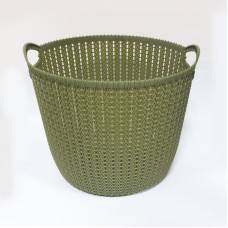 Artflow Grozs plastmasas apaļš 32x30x26cm Ruuby, zaļš