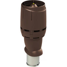 Vilpe FLOW izolēts ventilācijas izvads 160P/IS/500, brūns