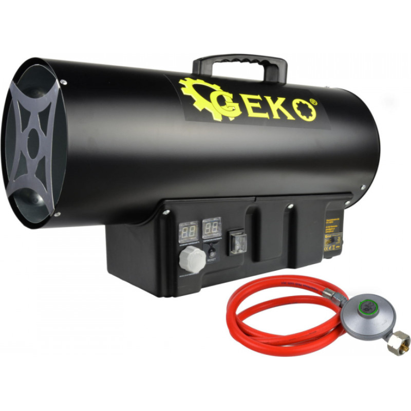 Geko Gāzes sildītājs ar termostatu un reduktoru, 40kW, G80412, GEKO