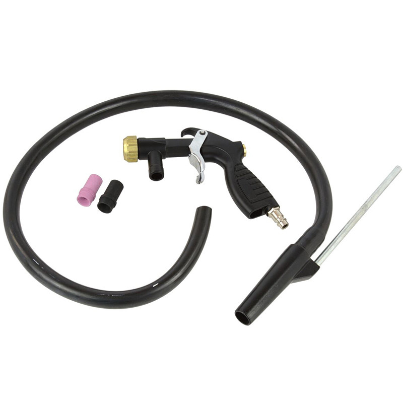 Geko Pneimatiskā smilšu strūklas pistole ar cauruli smiltīm Geko