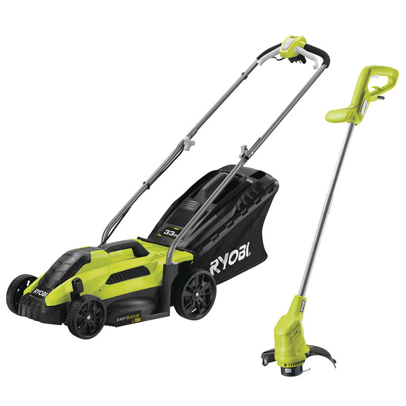Ryobi Zāles pļaujmašīna 1300W un trimmeris 290W RLM3313LT2925 5133004461 RYOBI