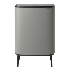 Brabantia atkritumu tvertne Bo Touch Hi, 60l, mineral concrete grey