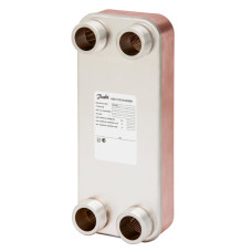 Danfoss mikroplākšņu siltummainis, XB12M-1, plākšņu skaits: 20, CU+
