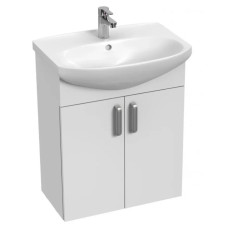 Jika izlietnes skapītis ar izlietni Euroline-N, 600x485 mm, 2D, balts