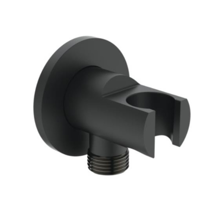 Ideal Standard rokas dušas izvads ar turētāju, silk black