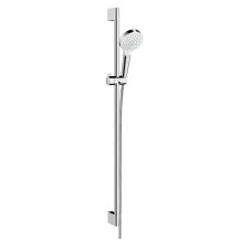 Hansgrohe dušas komplekts Crometta 1jet, 650 mm, balts/hroms