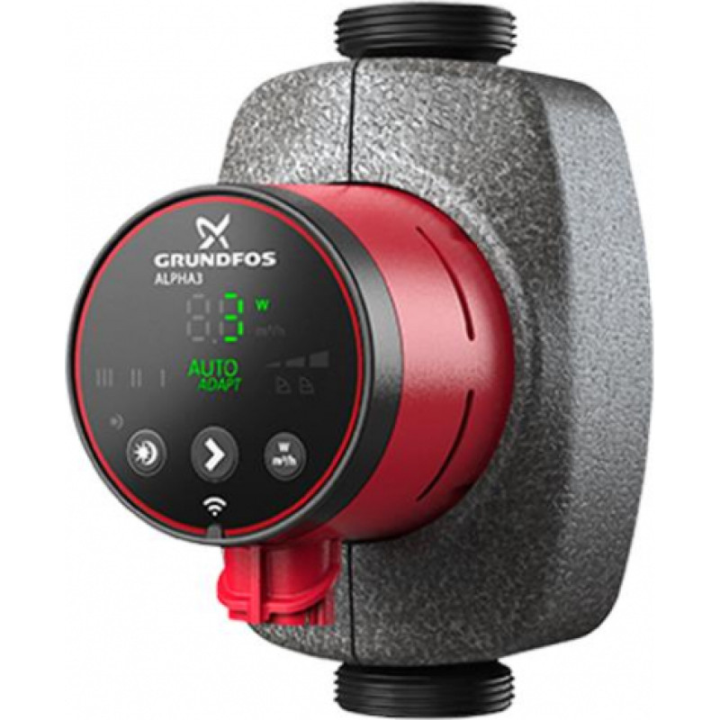 Grundfos Sūknis ALPHA3 25-40 180mm DN25 3-18W 230V 50Hz PN10