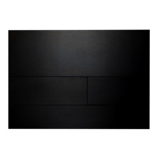 Tece taustiņš TECEsquare duo, 220x150 mm, matēts melns