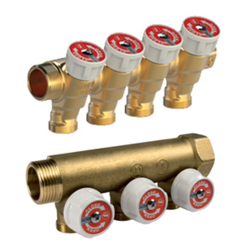 Giacomini ūdens apgādes kolektors 3/4