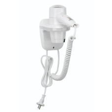 Mediclinics matu žāvētājs, ar rozeti, ABS, 1800 W, balts