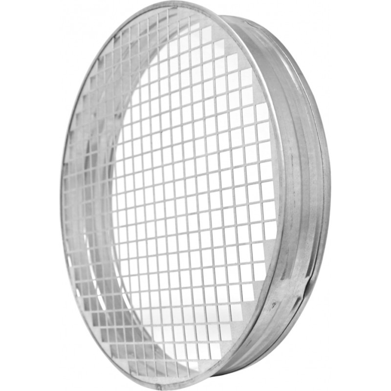 Europlast gala nosegs gaisa vadiem ar sietu, metāla, Ø200mm, bez gumijas