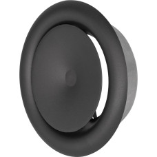 Europlast difuzors metāla, pieplūdes, Ø125mm, antracīts