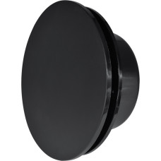 Europlast difuzors plastmasas A6, Ø125mm, universālais, melns