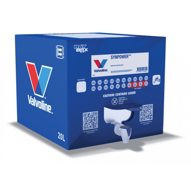 Valvoline Motoreļļa Synpower STL 5W30 20LBiB, Valvoline