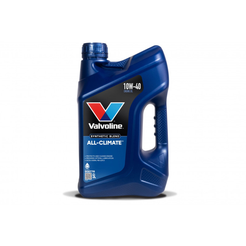 Valvoline Motoreļļa All Climate 10W40 5L, Valvoline