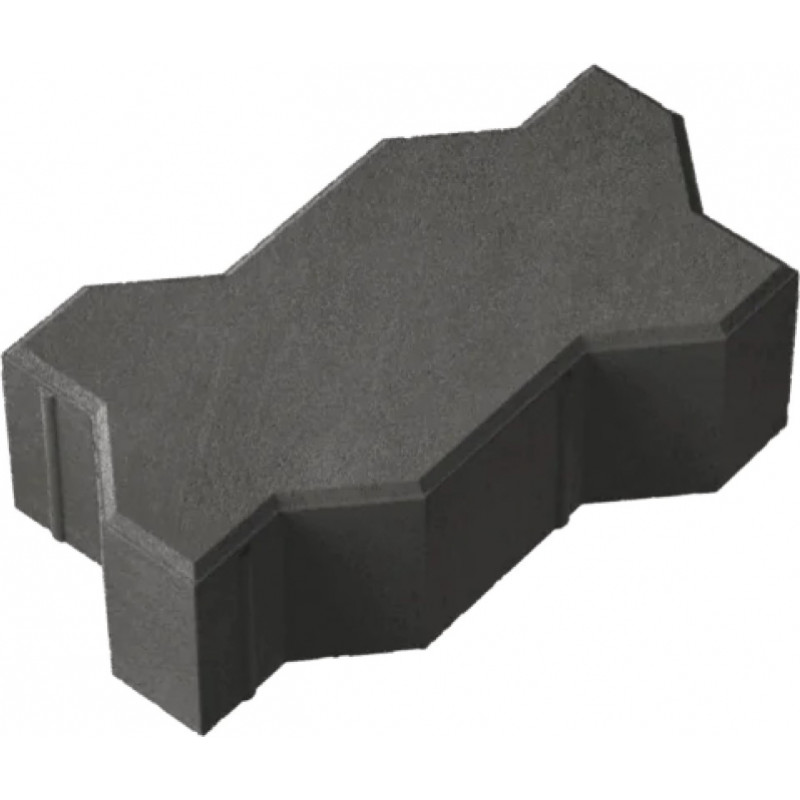 Stoneroc Uni 100 bruģis, 225x112.5x100mm, melns, 8.2m2 (palete)