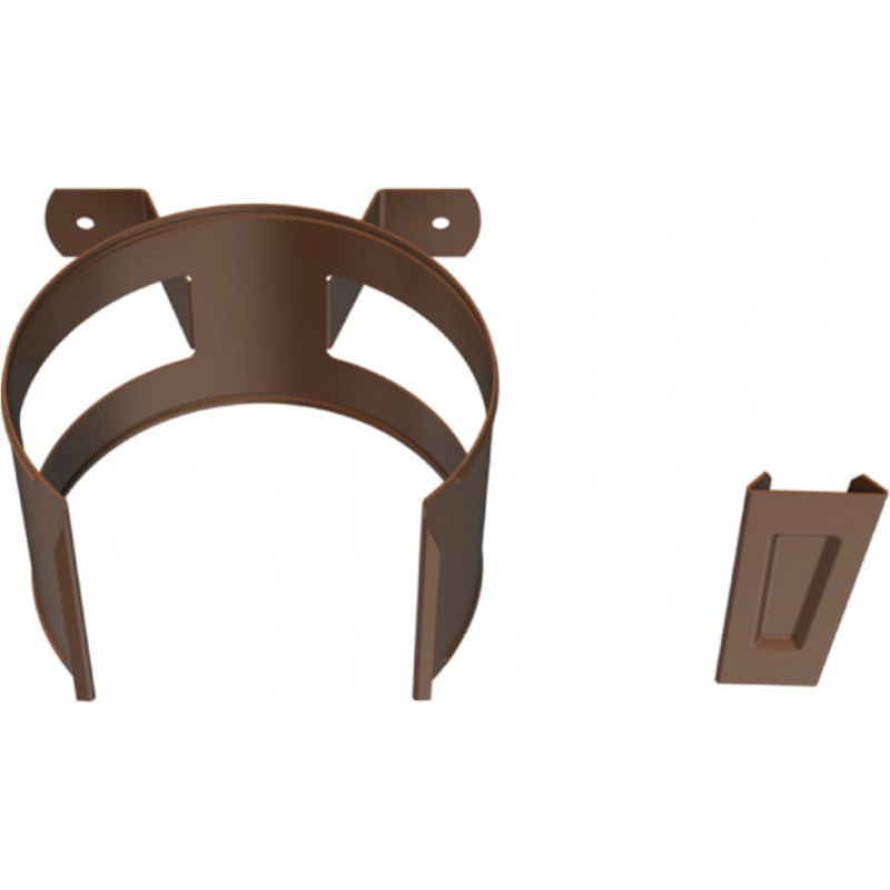 Bud-Masz VT Notekcaurules stiprinājums kokā, RAL8004/ķieģeļsarkans