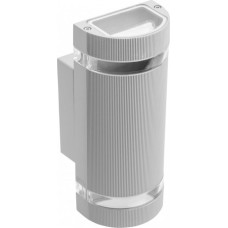 GTV SILVA Sienas gaismeklis 2xGU10, 2x50W, IP54, pelēks