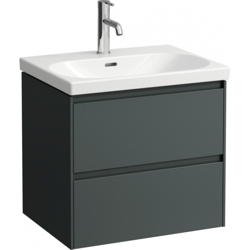 Laufen Lani Izlietnes skapītis, 58.4x44.8cm, pelēks (bez izlietnes)