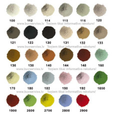 Mira supercolour NR. 160 - ātri cietējoša flīžu šuvju masa, 1.2kg