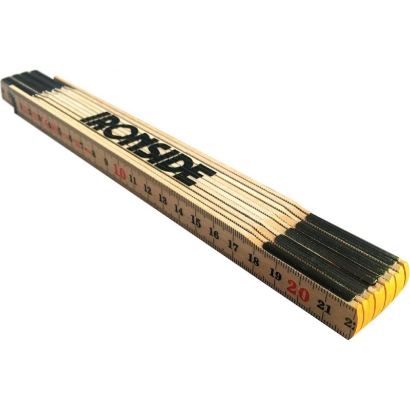 Ironside Metramērs Ironside 2m koka CE/ISO - gab.