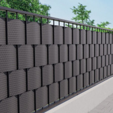 Žoga lamile TENAX FLEXI 2,05x0,19 m (1000 g/m2) Tumši pelēka + 2 gab. nobeiguma klipši / gab