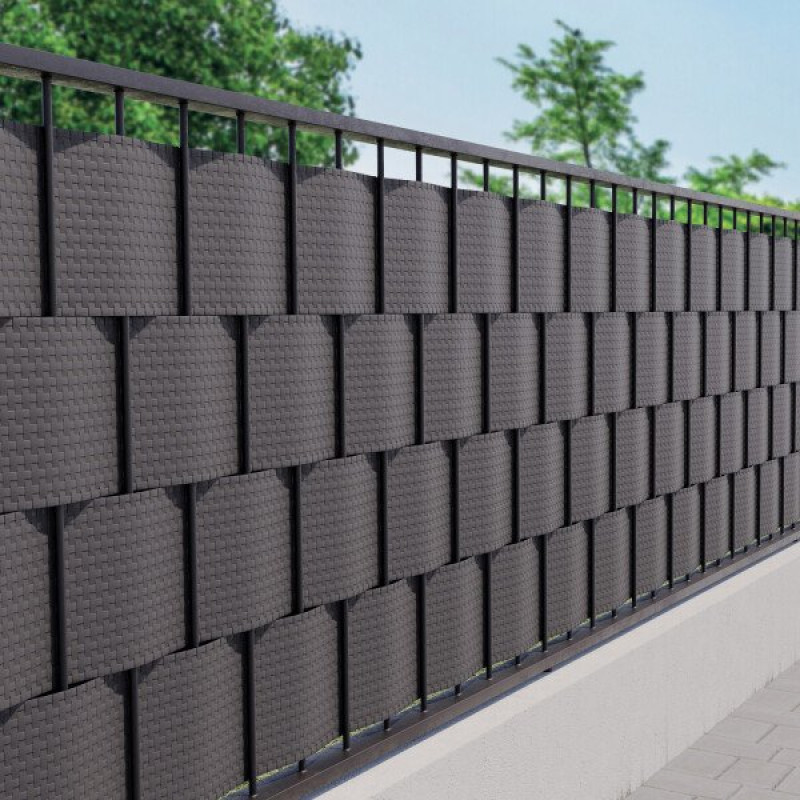 Žoga lamile TENAX FLEXI 2,05x0,19 m (1000 g/m2) Tumši pelēka + 2 gab. nobeiguma klipši / gab