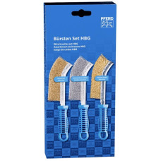 Pferd 3 daļu rokas birstu komplekts PFERD POS BSO HBG