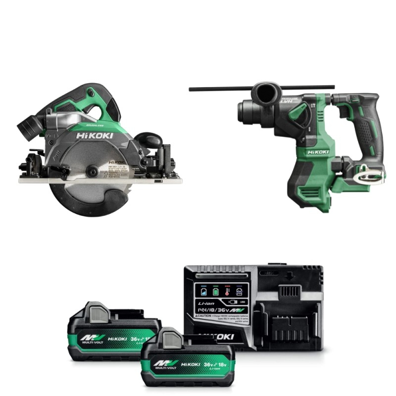 Hikoki Akumulatora instrumentu komplekts HiKOKI KC18MV003+