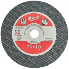 Milwaukee Accessories Abrazīvs griešanas disks MILWAUKEE SCS41/76 76x10mm